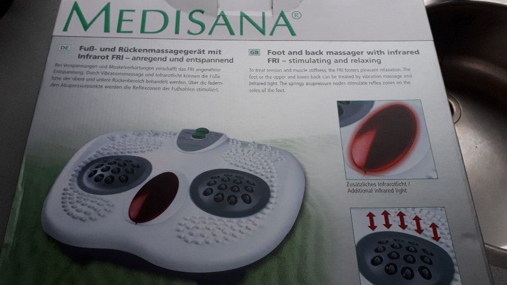 voet-en rugmassage apparaat, Ophalen, Zo goed als nieuw, Apparaat