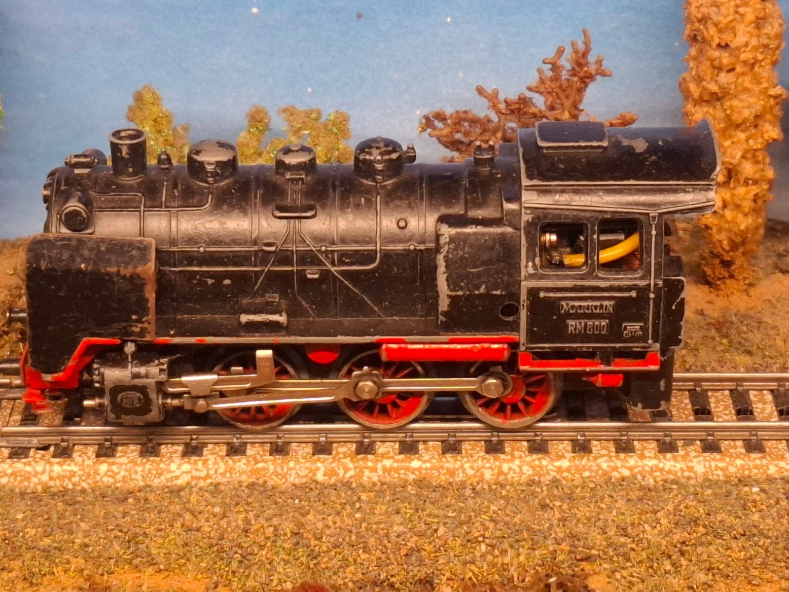 rm 800 marklin stoomlok, Hobby en Vrije tijd, Wisselstroom, Gebruikt, Locomotief, Ophalen of Verzenden