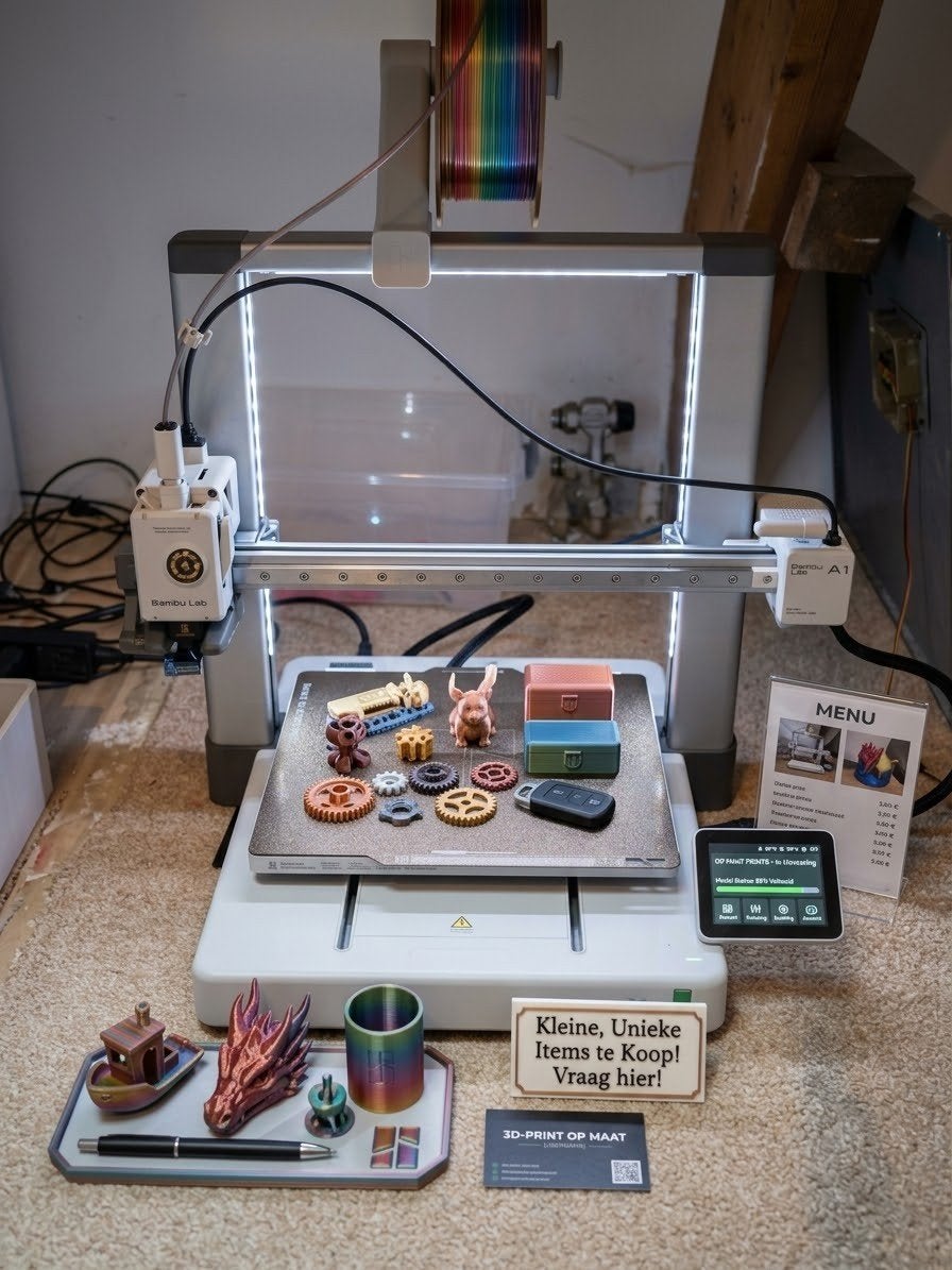 3D Print Service op Maat - Ontwerp en Print Kleine Items, Ophalen of Verzenden, Nieuw