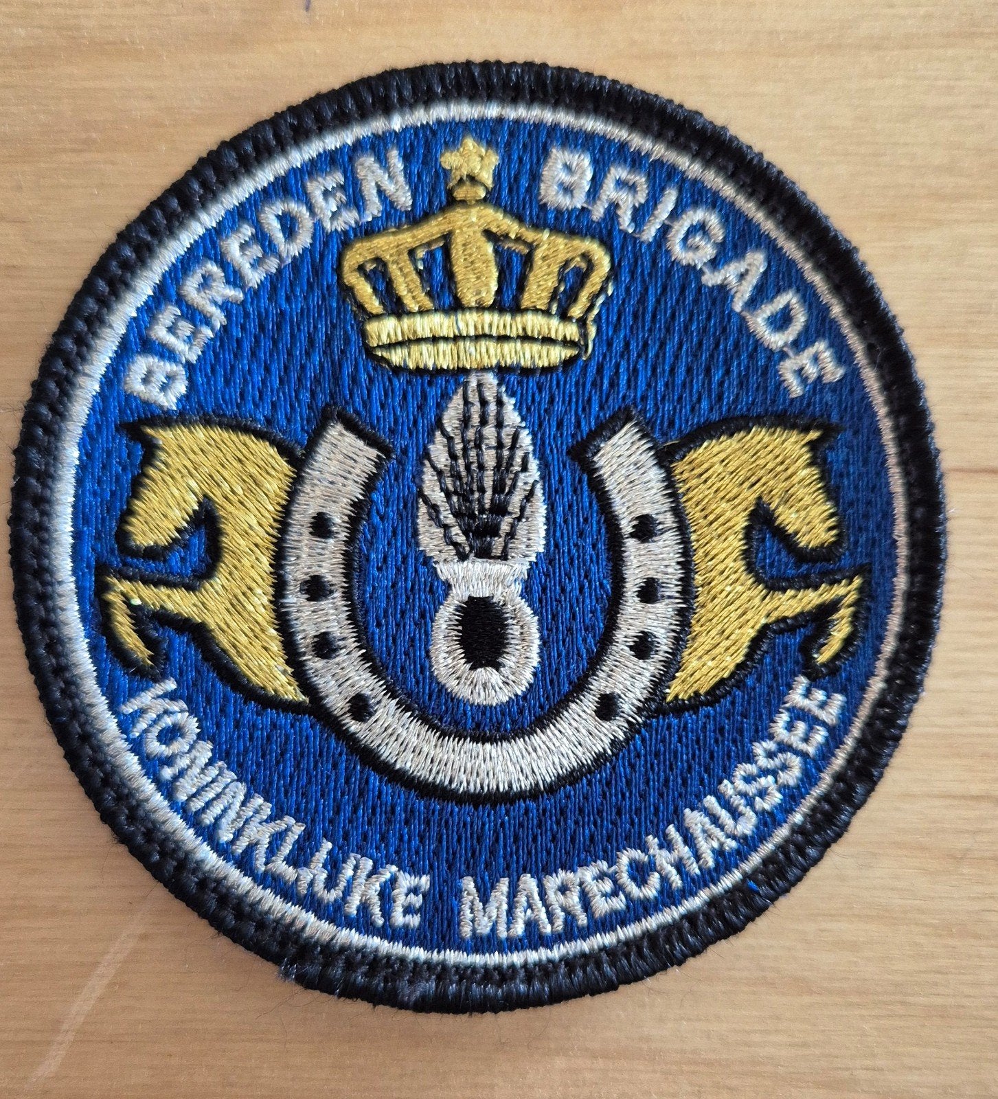 patch KMar, Verzamelen, Ophalen of Verzenden, Marechaussee, Nederland, Embleem of Badge