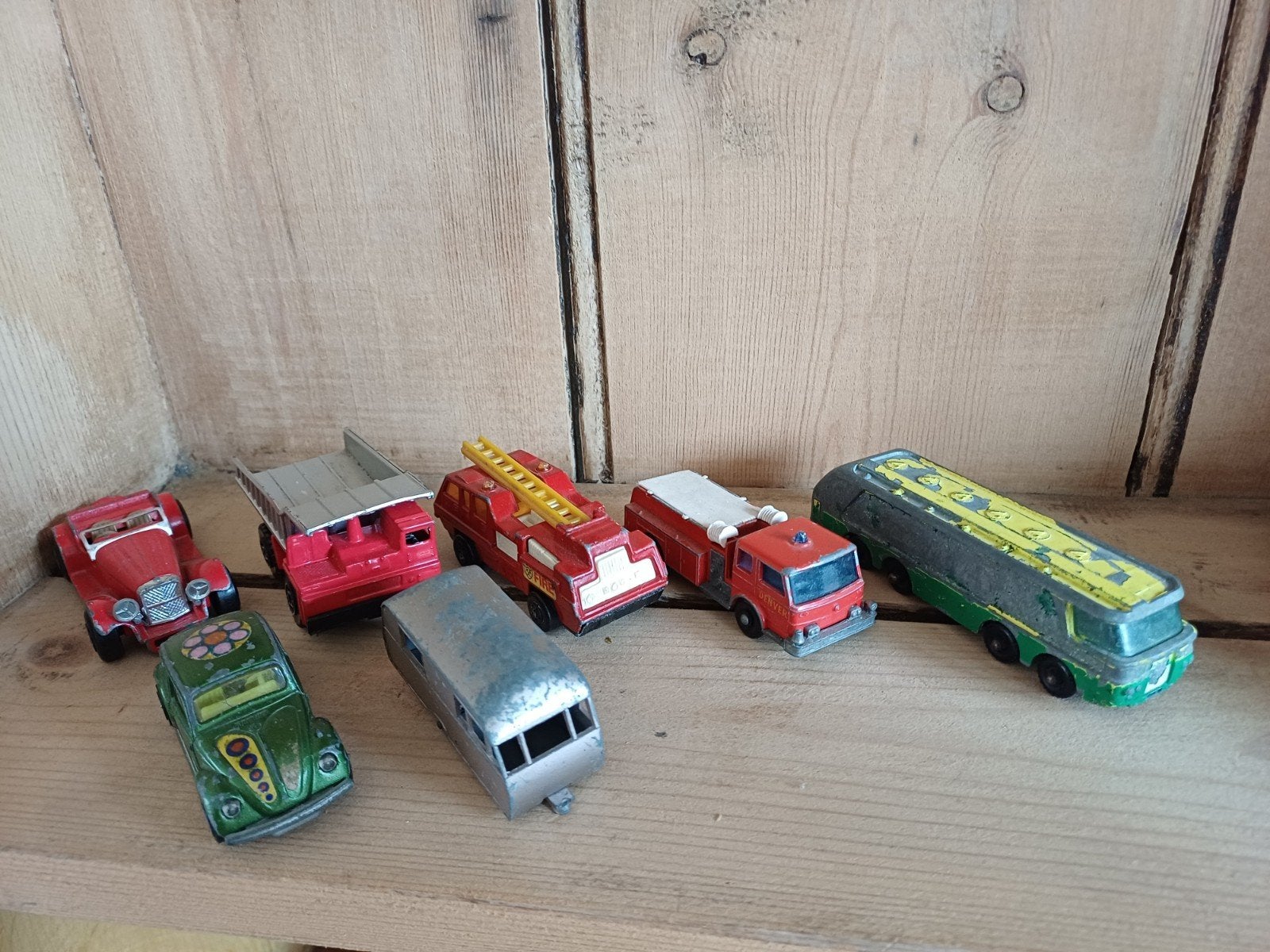 Matchbox / Lesley auto's 7 stuks, Ophalen of Verzenden, Gebruikt, Auto