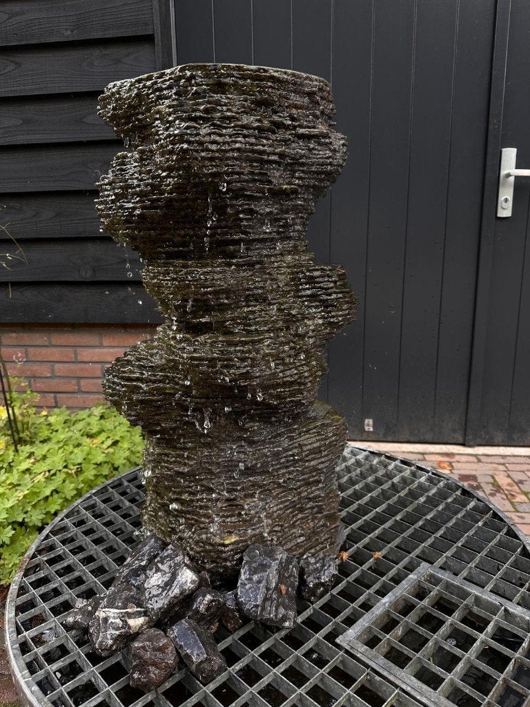 Waterornament, Tuin en Terras, Ophalen, Gebruikt, Hardsteen, Waterornament