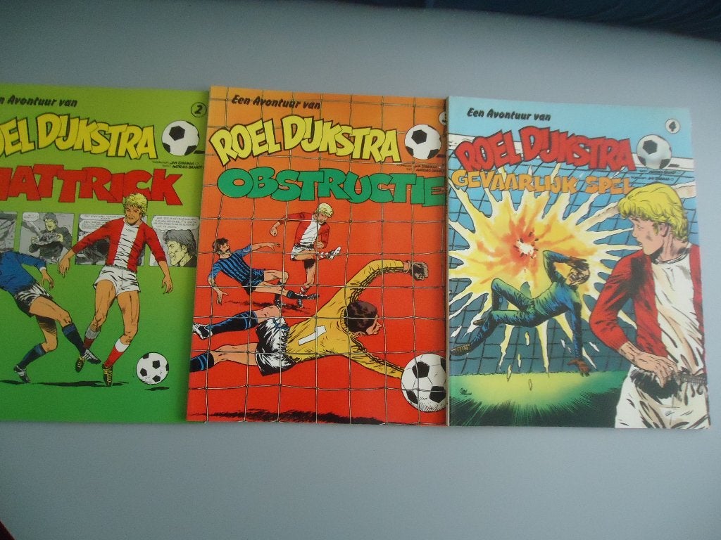 Roel dijkstra, Meerdere stripboeken, Ophalen of Verzenden, Gelezen