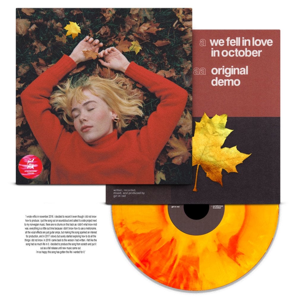 Vinyl Single Girl In Red We Fell In Love In October NIEUW, 7 inch, Ophalen of Verzenden, Pop, Nieuw in verpakking