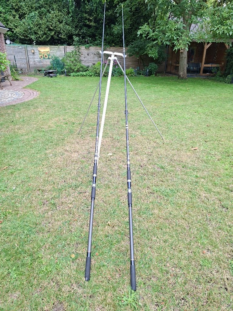 strandvis hengels, Ophalen of Verzenden, Gebruikt, Werphengel