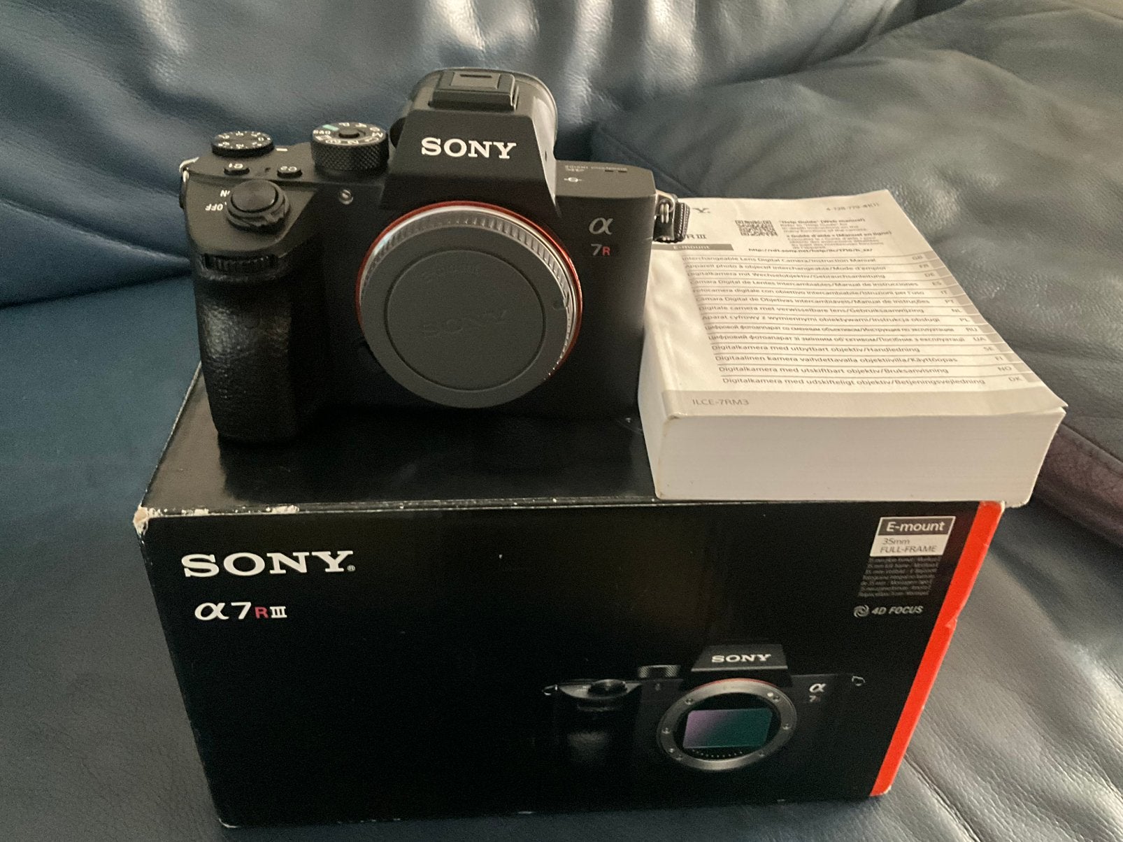 Sony a7Rlll body, Ophalen of Verzenden, Zo goed als nieuw, Sony, Geen optische zoom