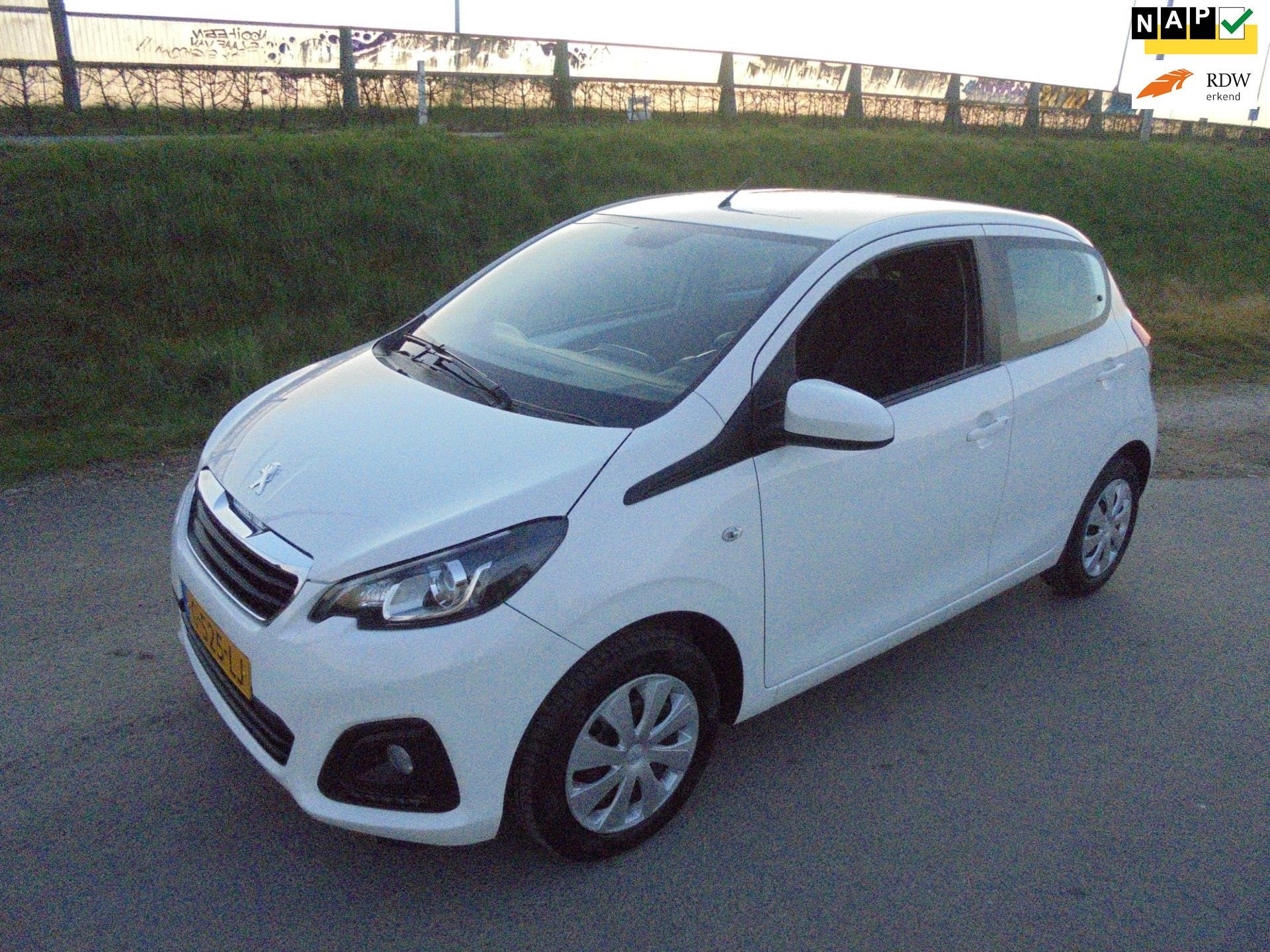 Peugeot 108 Peugeot 108 1.0 benzine 5 deurs airco 88.000km, Auto's, Voorwielaandrijving, Gebruikt, Euro 6, 4 stoelen