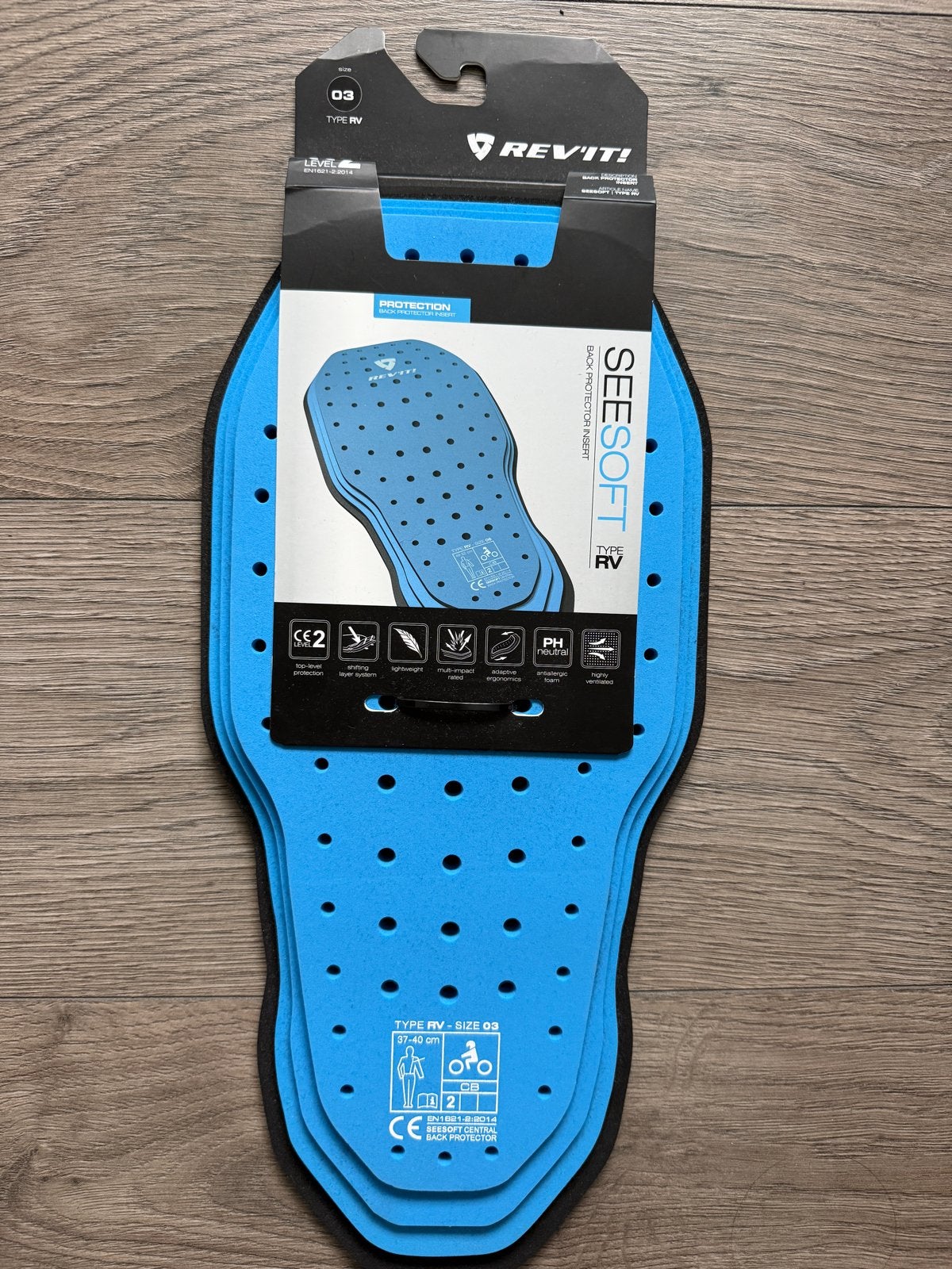 REV'IT! SEESOFT RV Type 03 Rugprotector, Ophalen of Verzenden, Nieuw met kaartje, Heren, Overige typen