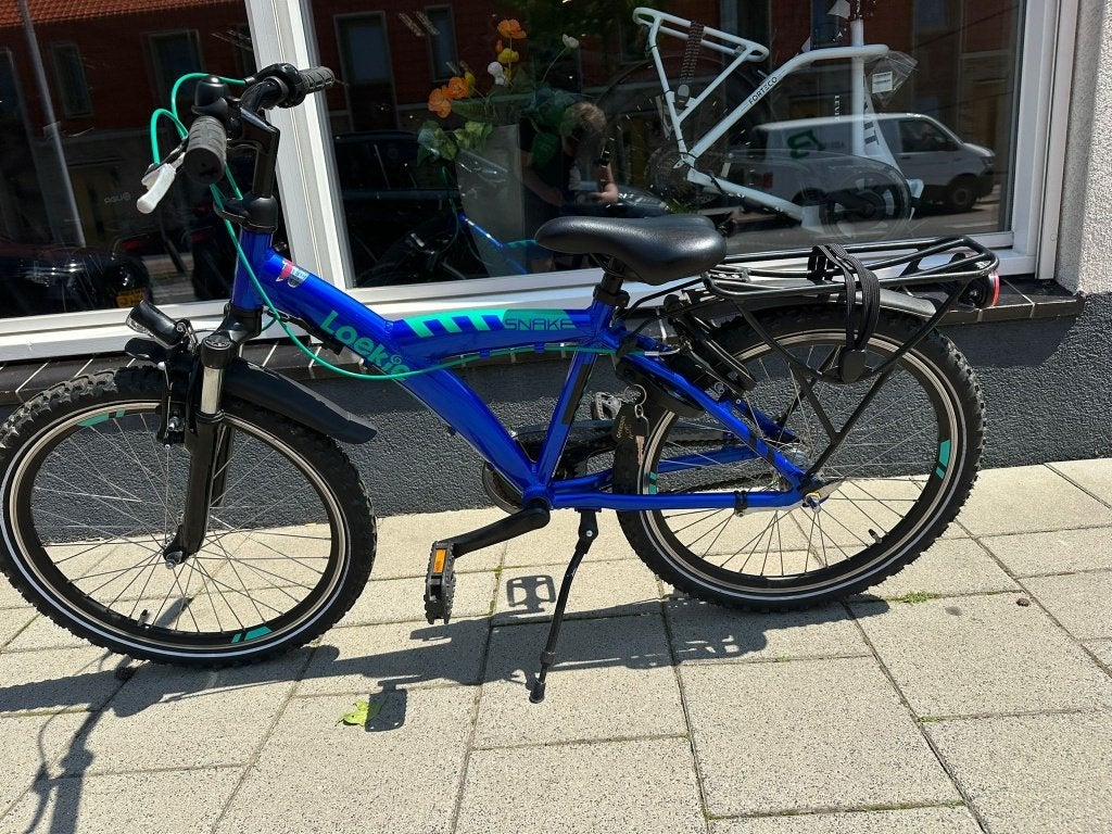 Snake jongensfiets, Terugtraprem, Versnellingen, Batavus, Zo goed als nieuw