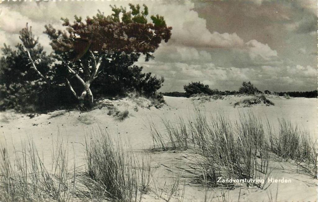388-474-021 Hierden Zandverstuiving, Verzamelen, Verzenden, Voor 1920, Gelderland