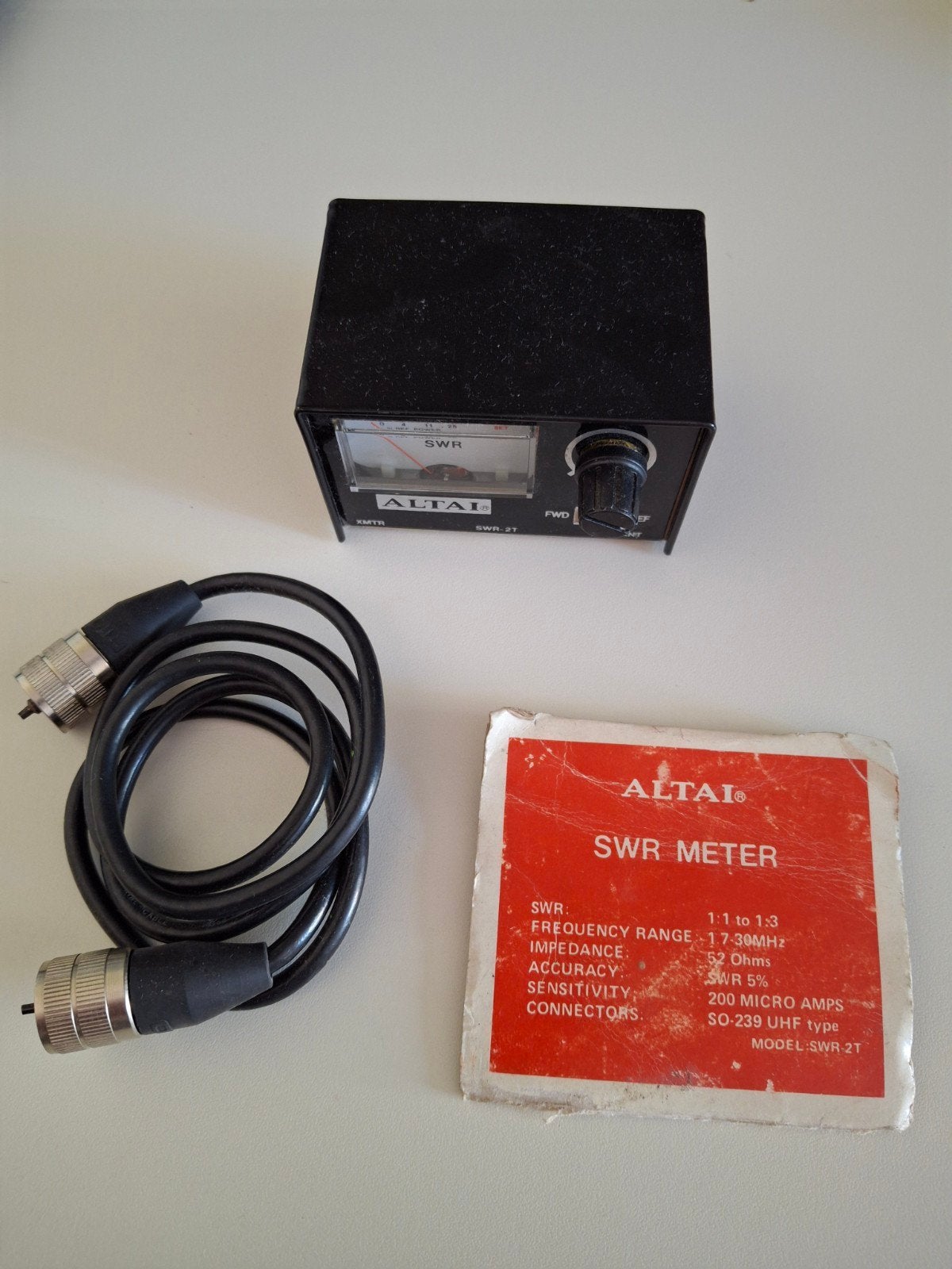 27 mc ( bakkie) meter., Ophalen