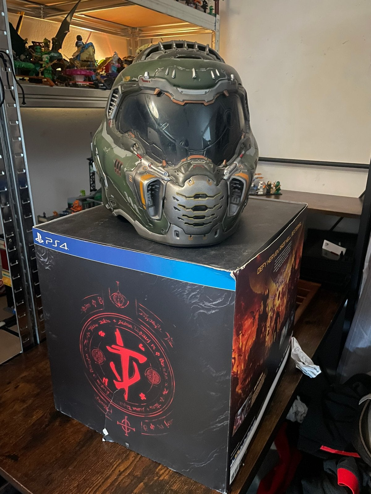 Doom Eternal Collectors edition PS4, Spelcomputers en Games, Ophalen, Vanaf 18 jaar, Shooter, 1 speler