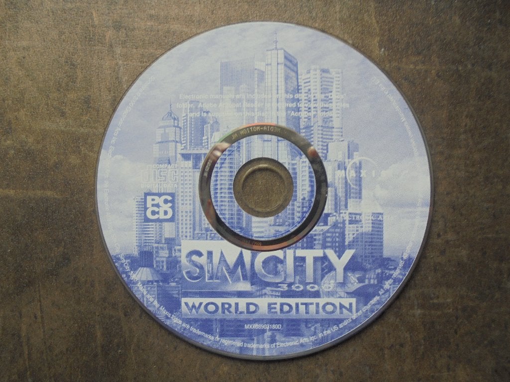 Sim City 3000 World Edition voor PC (zie foto's), Spelcomputers en Games, Games | Pc, Gebruikt, 1 speler, Ophalen of Verzenden