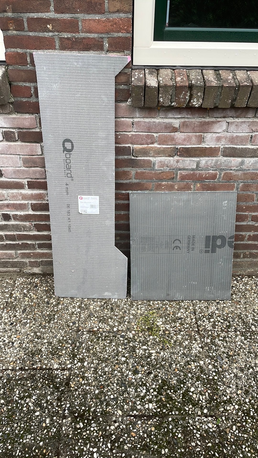 Wedi plaat / qboard, Ophalen, Zo goed als nieuw, Minder dan 80 cm