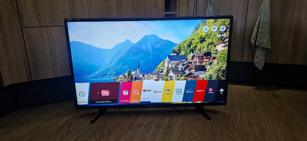 LG 43 inch Ultra-HD 4k Smart tv, Ophalen, LED, 50 Hz, Refurbished