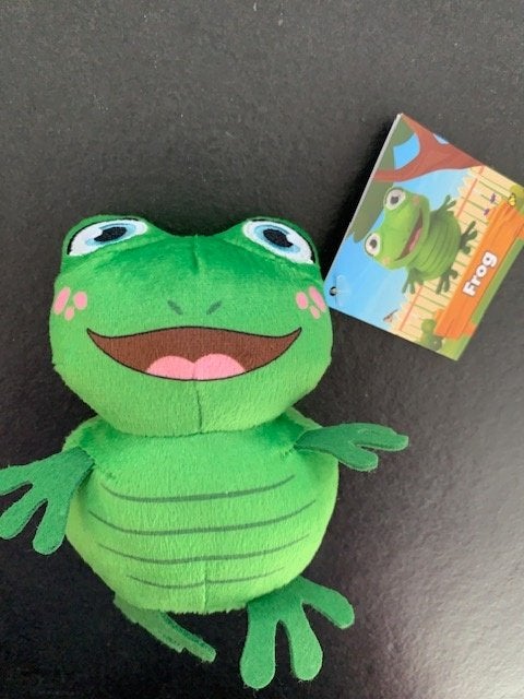 Lidl mini knuffels, Lidl, Kikker, Groen, Overige karakters