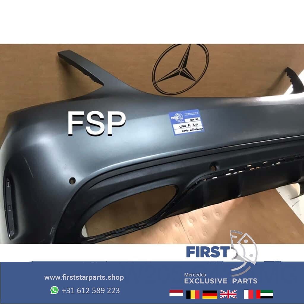 W205 S205 FACELIFT C43 AMG ACHTERBUMPER + DIFFUSER ORIGINEEL, Gebruikt, -, Ophalen of Verzenden, Achter