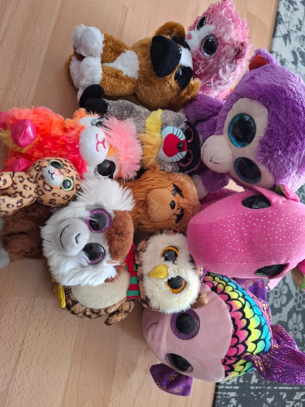 Grote collectie Ty Beanie Boos knuffels - diverse dieren, Ophalen, Gebruikt, Overige karakters, Middelgroot (20 tot 80 cm)
