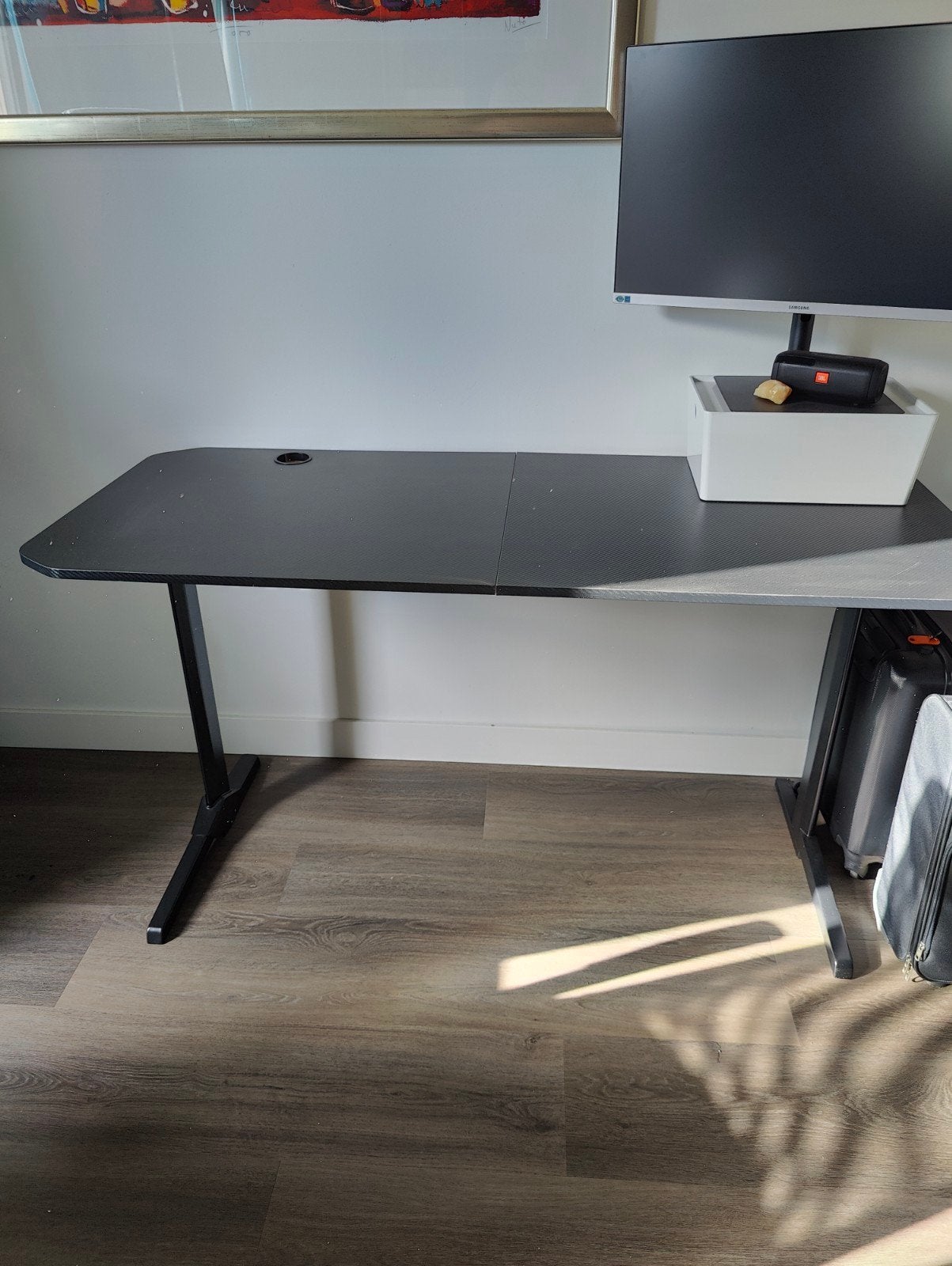 Bureau 140x60cm, Huis en Inrichting, Ophalen, Gebruikt, Computerbureau