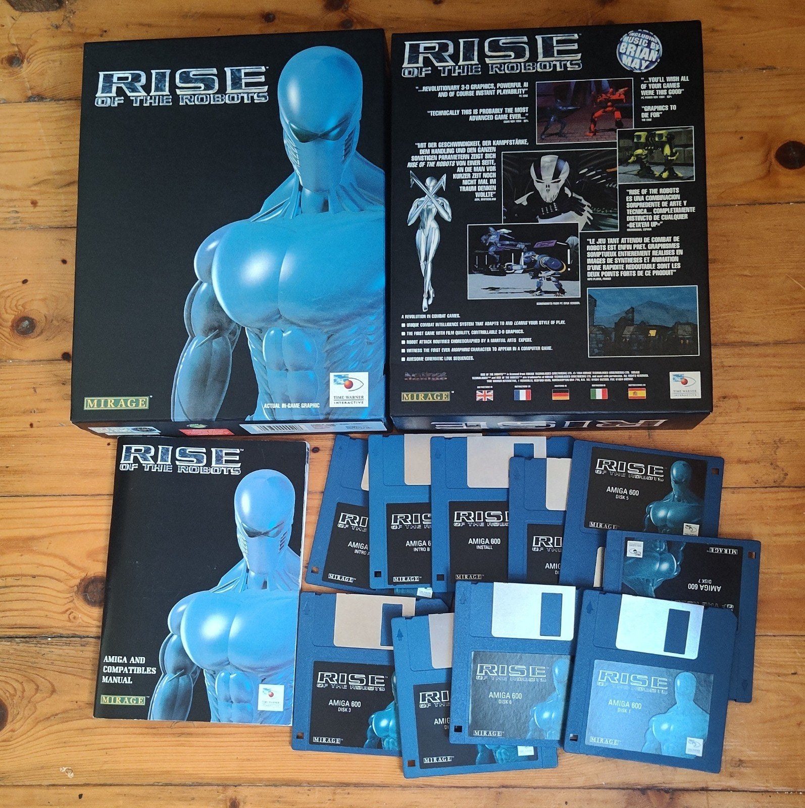 Commodore Amiga Retro Games, Big Boxes & Software, Gebruikt, Verzenden, 1 speler, Vanaf 3 jaar