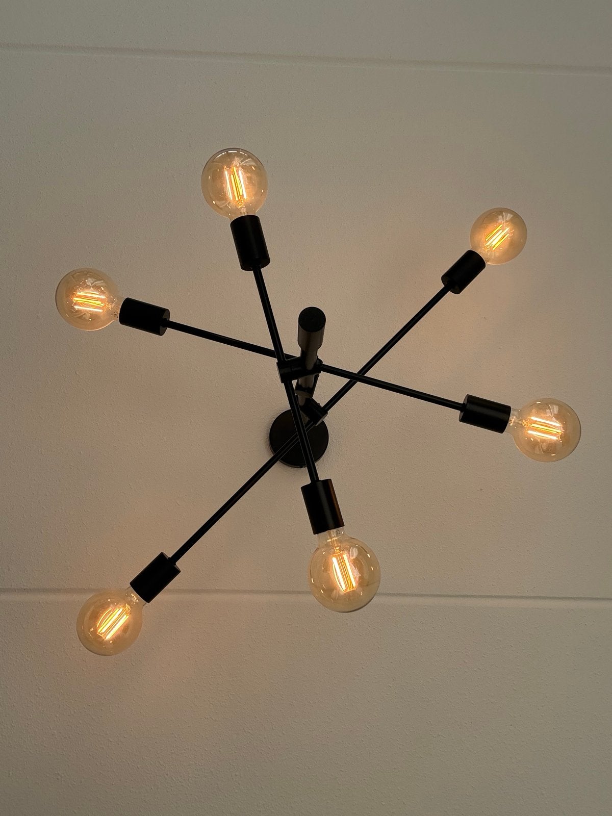 Design lamp met smart LED lampen (Kruidvat), Ophalen, Zo goed als nieuw, Metaal, E27 (groot)