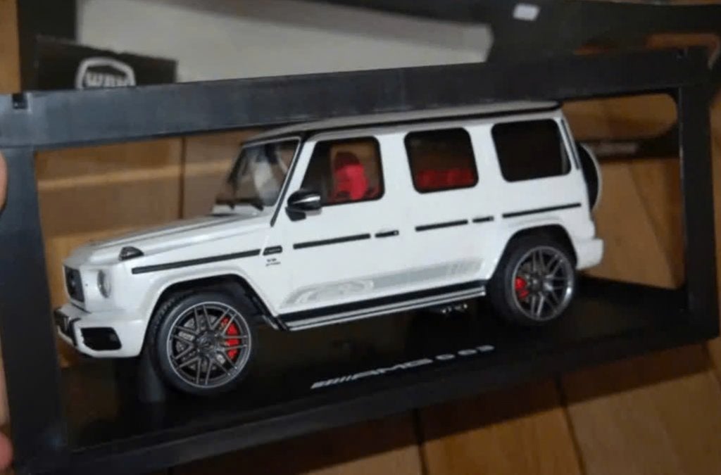 1:18 MERCEDES G63 EDITION 55 white GT spirit in doos WRH, Hobby en Vrije tijd, Verzenden, Zo goed als nieuw, Auto, Overige merken