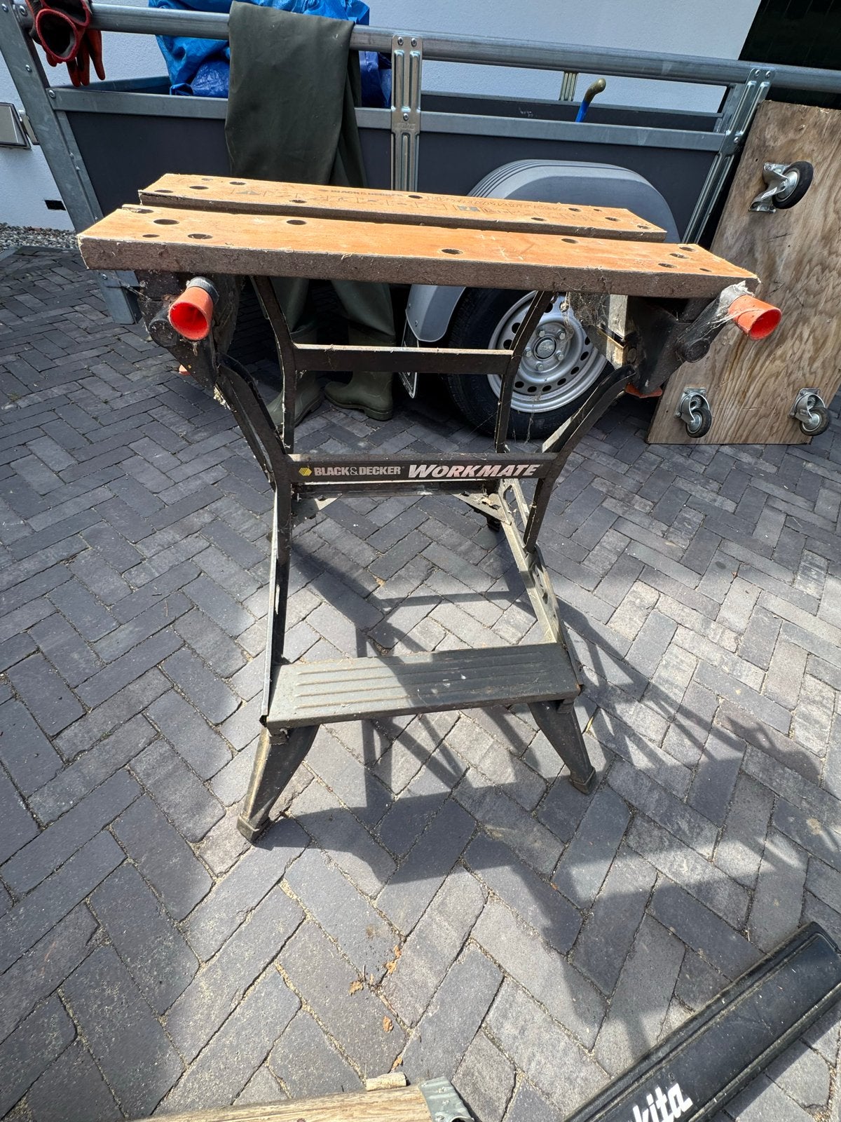 Black & Decker Workmate 536 Werkbank - Gebruikt, Ophalen of Verzenden, Gebruikt, 70 tot 120 cm, Bankschroef