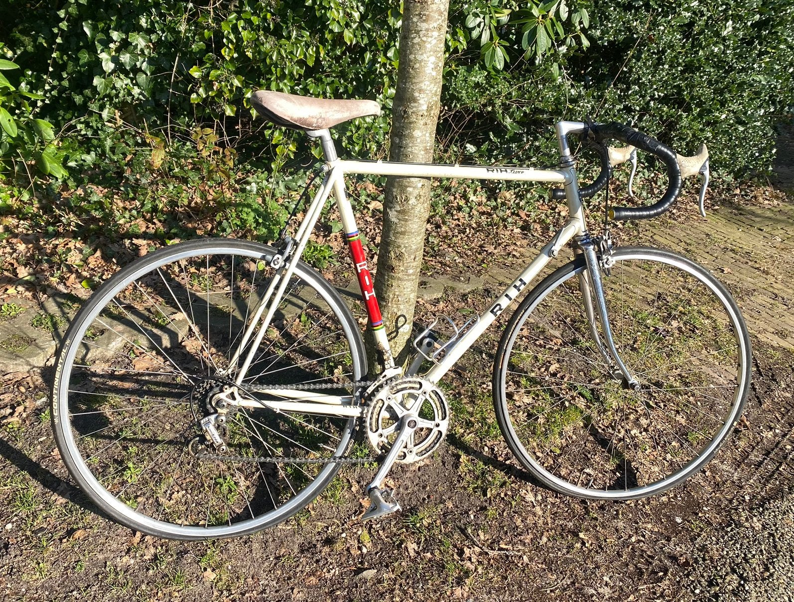 Een echte RIH racefiets voor heren, Fietsen en Brommers, Fietsen | Racefietsen, 28 inch, Gebruikt, 10 tot 15 versnellingen, Aluminium