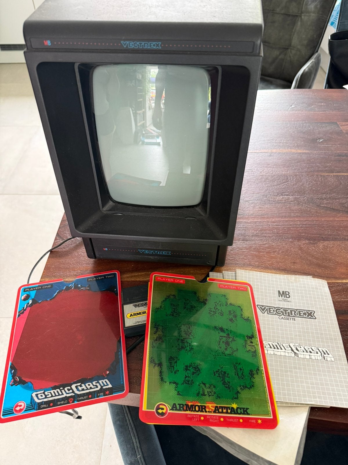 Oude Vectrex computer 1982, Computers en Software, Ophalen of Verzenden