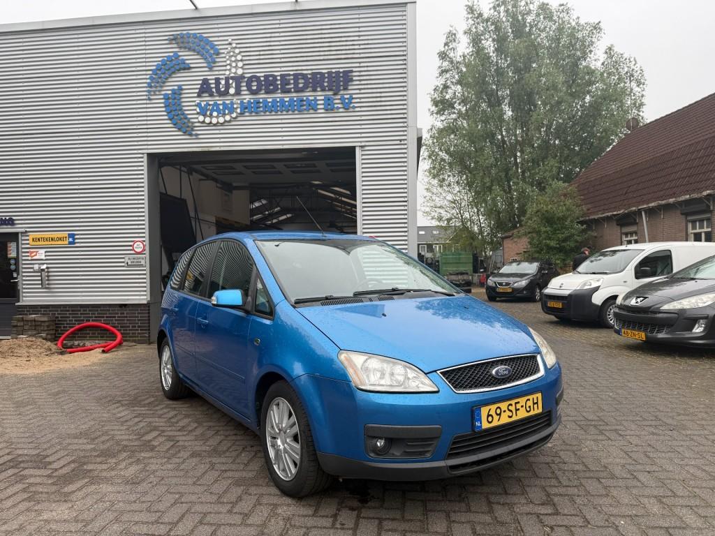 Ford FOCUS 2.0-16V C-Max GHIA, Auto's, 1998 cc, Gebruikt, Blauw, Bedrijf