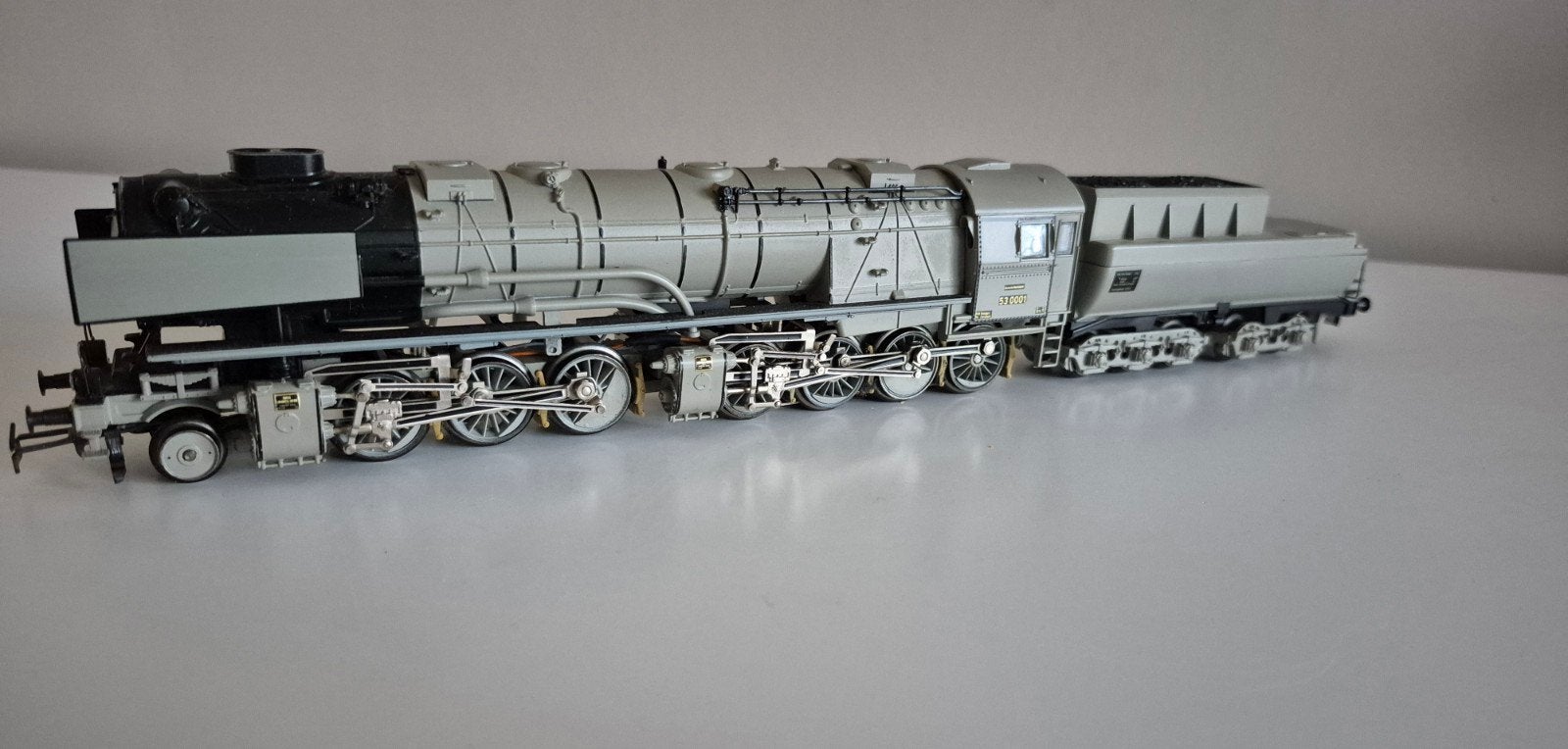 Märklin 3302 BR53 Mallet Nieuwstaat. met doos en boekjes, Wisselstroom, Locomotief, Ophalen of Verzenden, Zo goed als nieuw