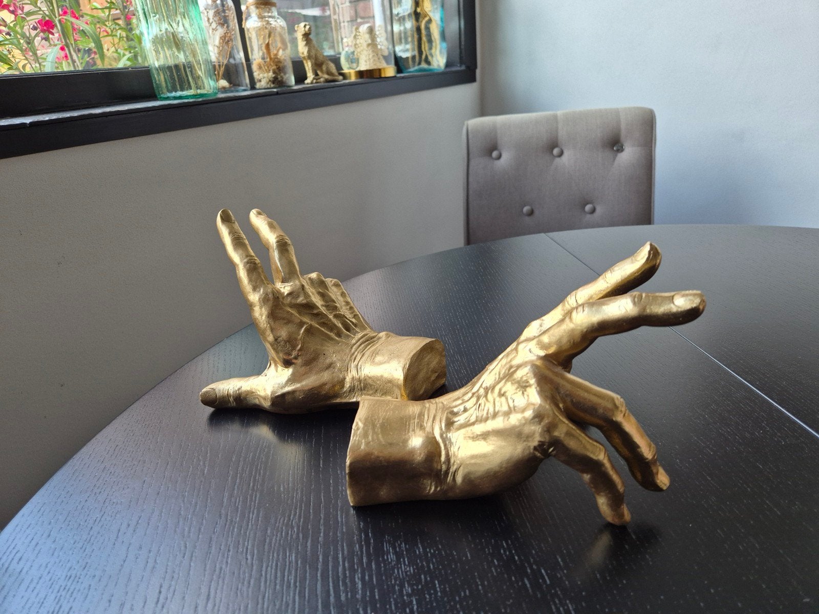 Goudkleurige handen!, Ophalen, Zo goed als nieuw, Goud