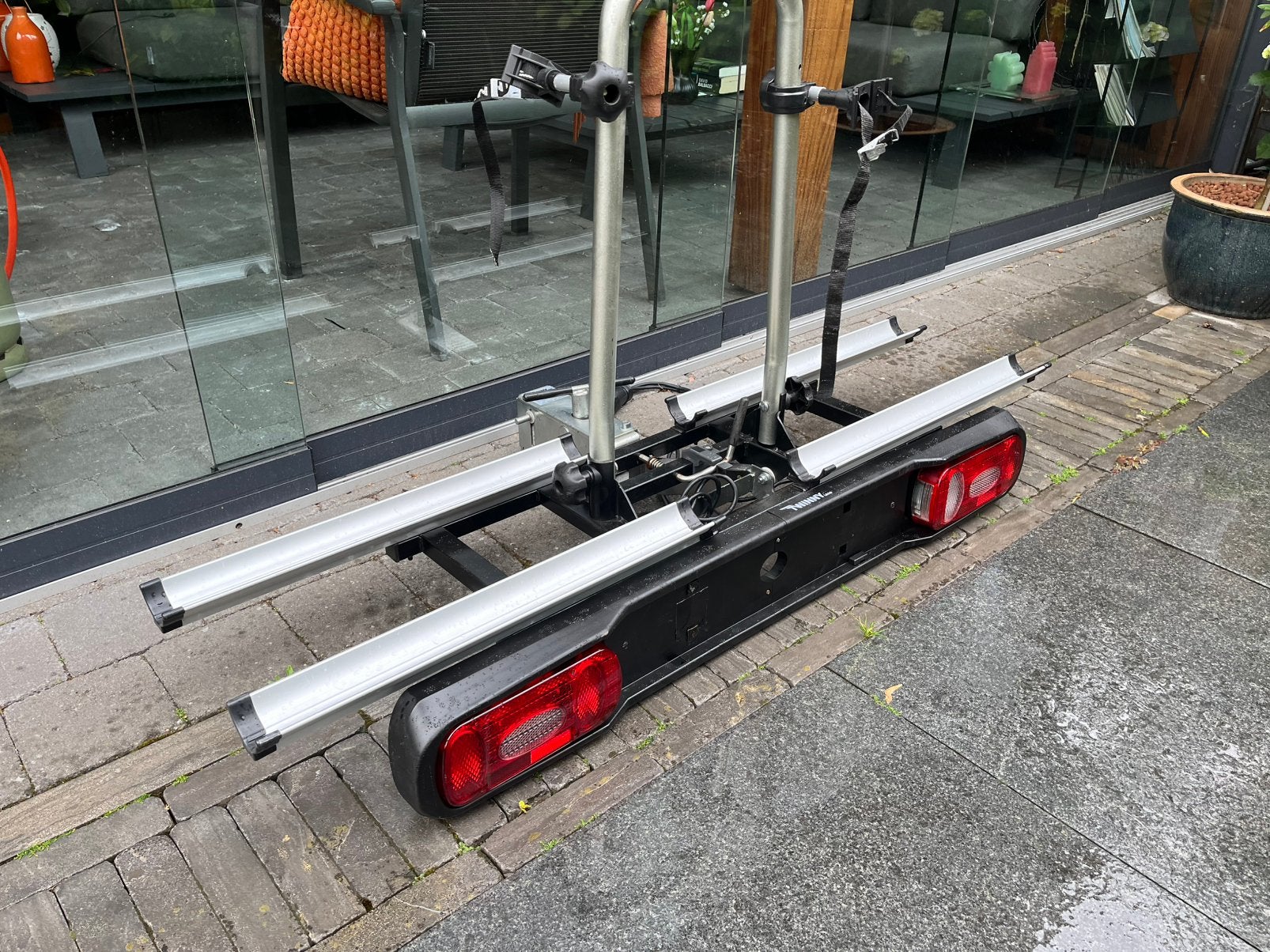 Twinny Load E-base voor E-bikes / kantelbaar / click&go NWS, Gebruikt, Elektrische fiets, Ophalen of Verzenden, 2 fietsen