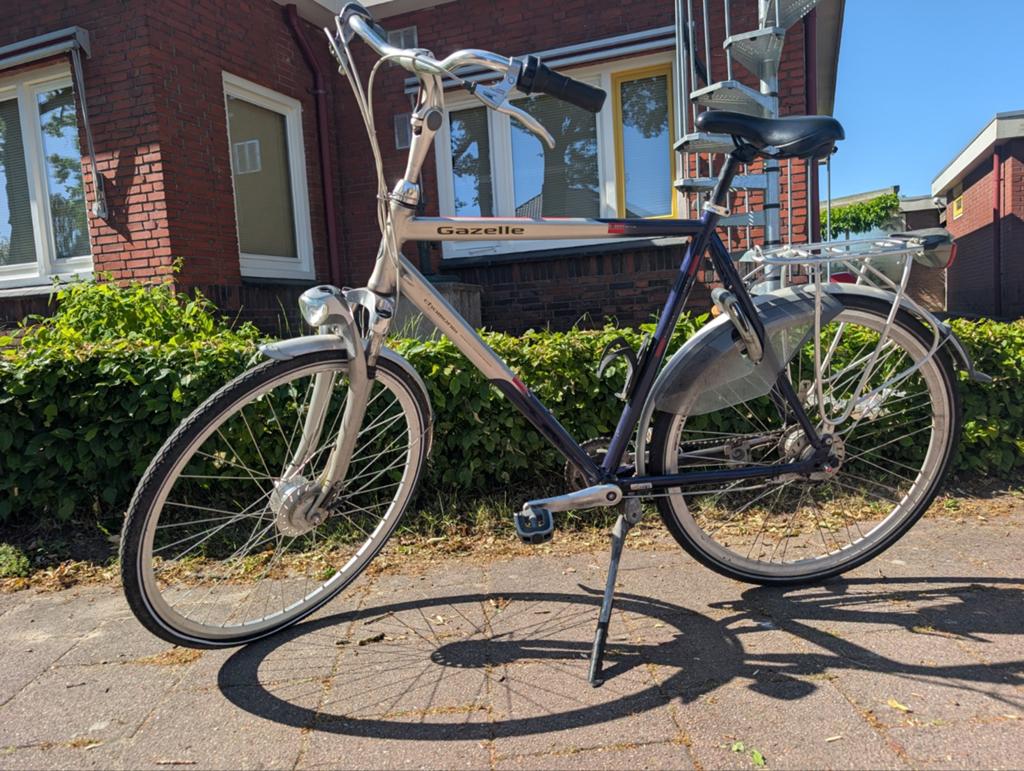 Gazelle Chamonix Damesfiets - Goede Staat, Fietsen en Brommers, Fietsen | Dames | Damesfietsen, Ophalen, Versnellingen, Gazelle