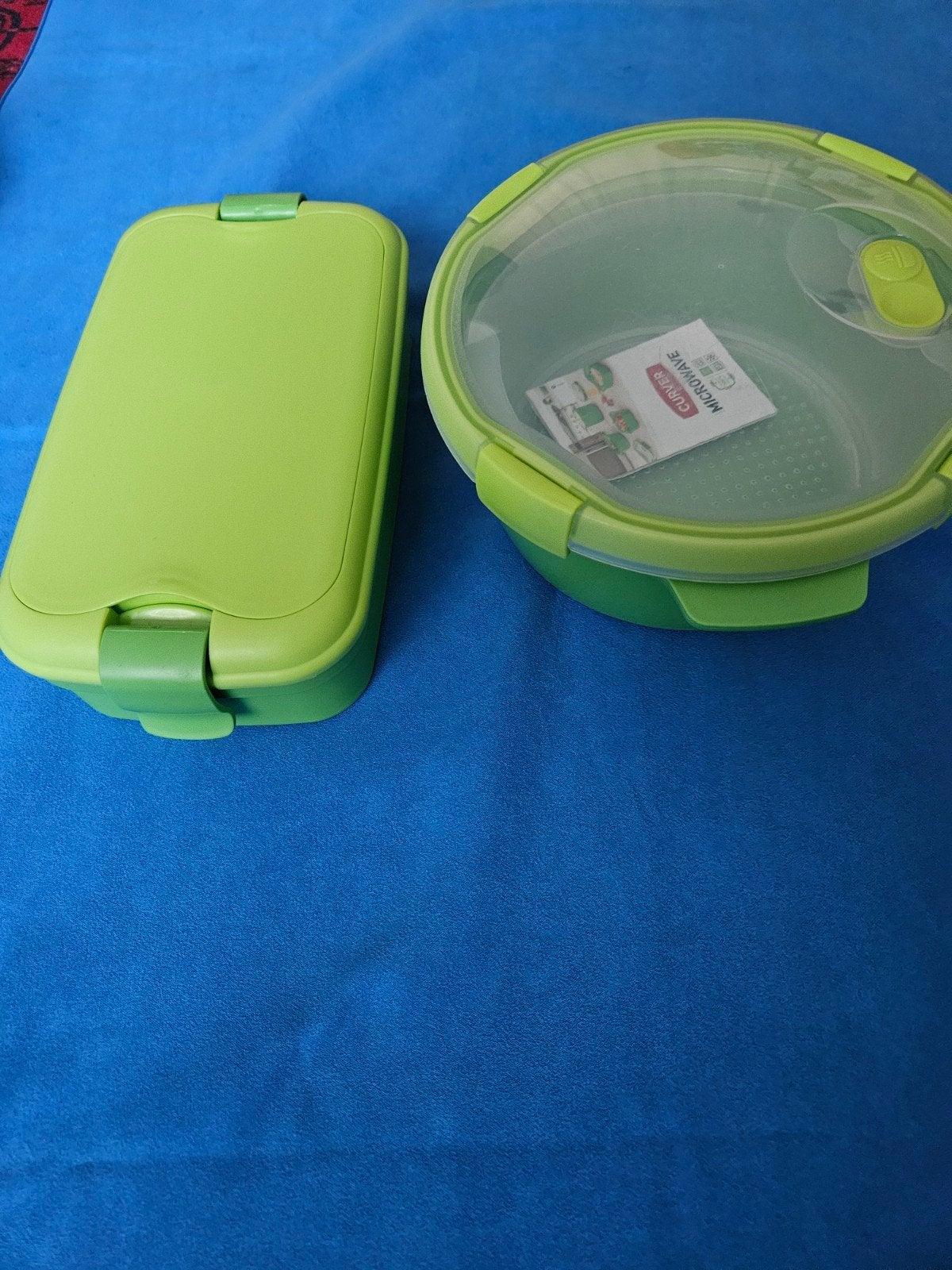Curver Smart Microwave set - Groen nieuw, Ophalen, Kunststof, Nieuw, Overige merken