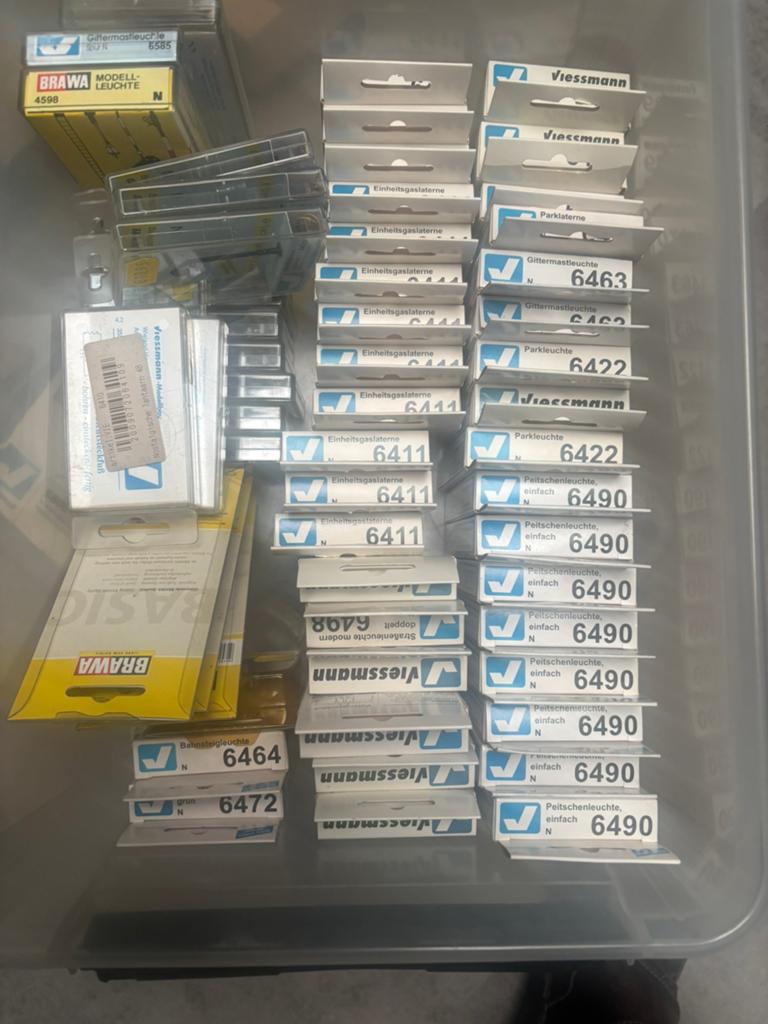 Bod gevraagd partij Viessmann verlichting en bovenleiding, Gelijkstroom of Wisselstroom, Overige typen, Nieuw, Ophalen