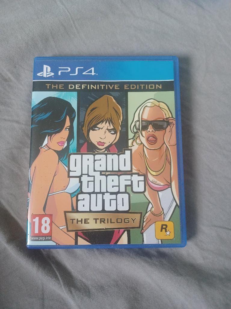 Grand Theft Auto: The Trilogy PS4, Spelcomputers en Games, Avontuur en Actie, Vanaf 18 jaar, 1 speler, Eén computer