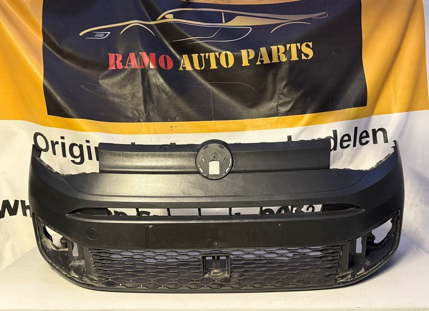 VW VOLKSWAGEN CADDY VOORBUMPER 2K7807221, Gebruikt, -, -, Ophalen of Verzenden