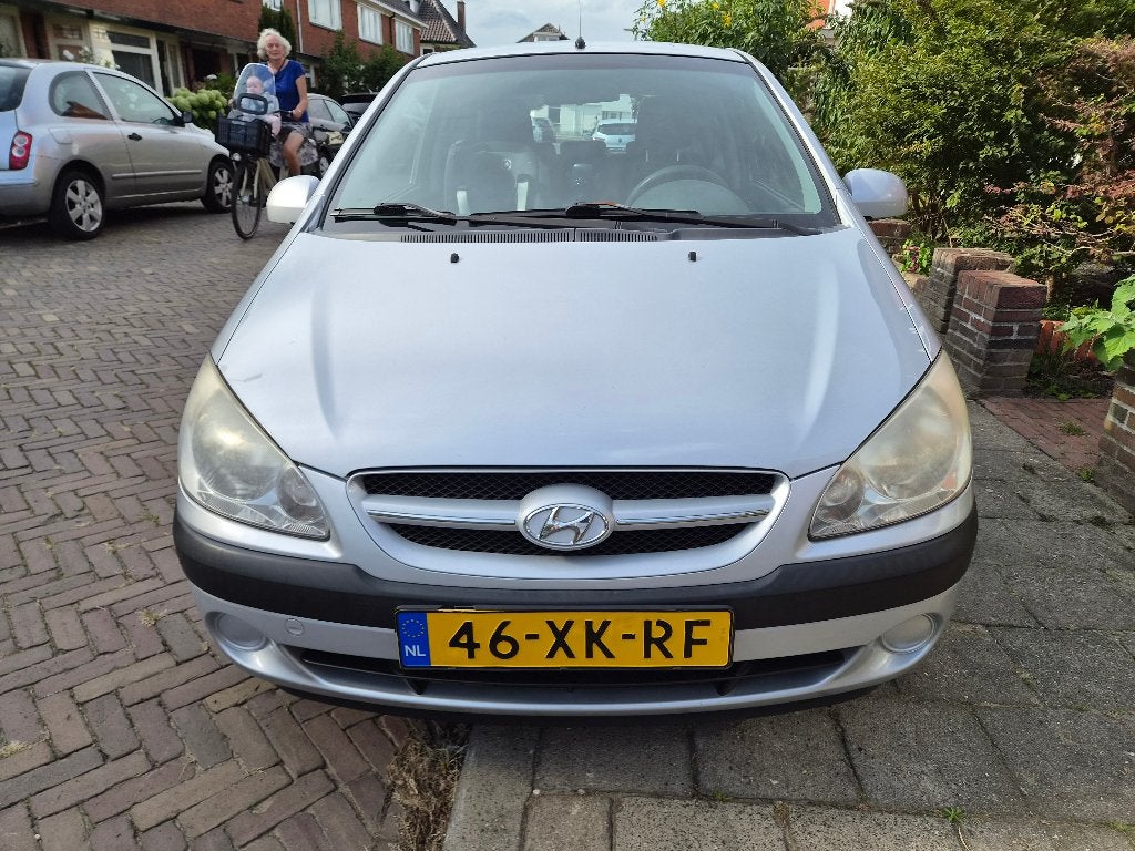 Hyundai Getz 1.1 3DRS 2007 Grijs, Voorwielaandrijving, 450 kg, 31 €/maand, 4 cilinders