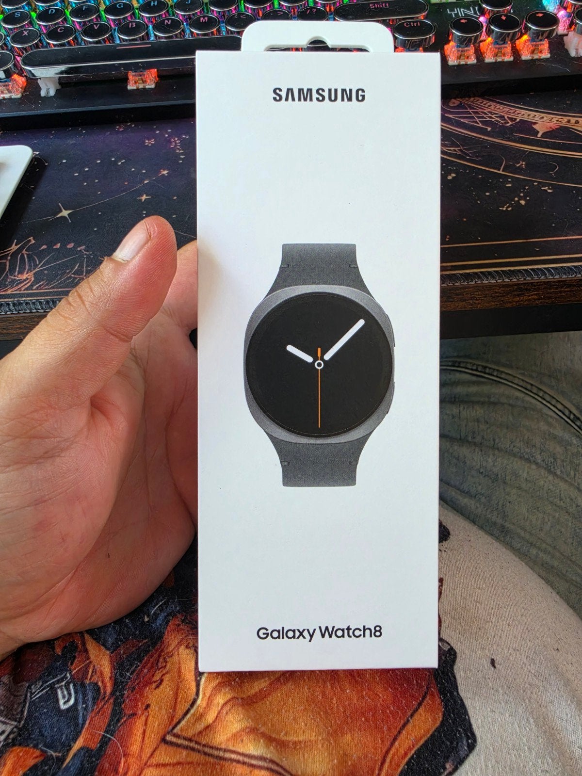 Samsung Galaxy Watch8 LTE 40mm - Nieuw in doos, Sieraden, Tassen en Uiterlijk, Smartwatches, GPS, Zwart, Nieuw, Ophalen of Verzenden