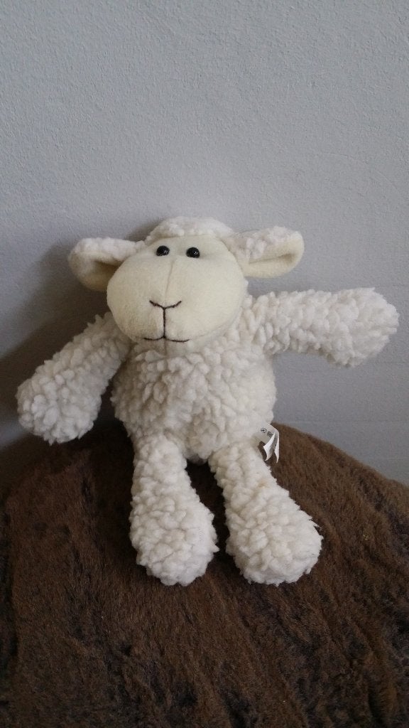 Schaap/ lam oriflame wit zwarte harde oogjes velours neusje, Overige merken, Overige typen, Wasbaar, Ophalen of Verzenden