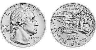 4 quarters 2023 usa unc kk  (q), Postzegels en Munten, Munten | Amerika, Ophalen, Noord-Amerika