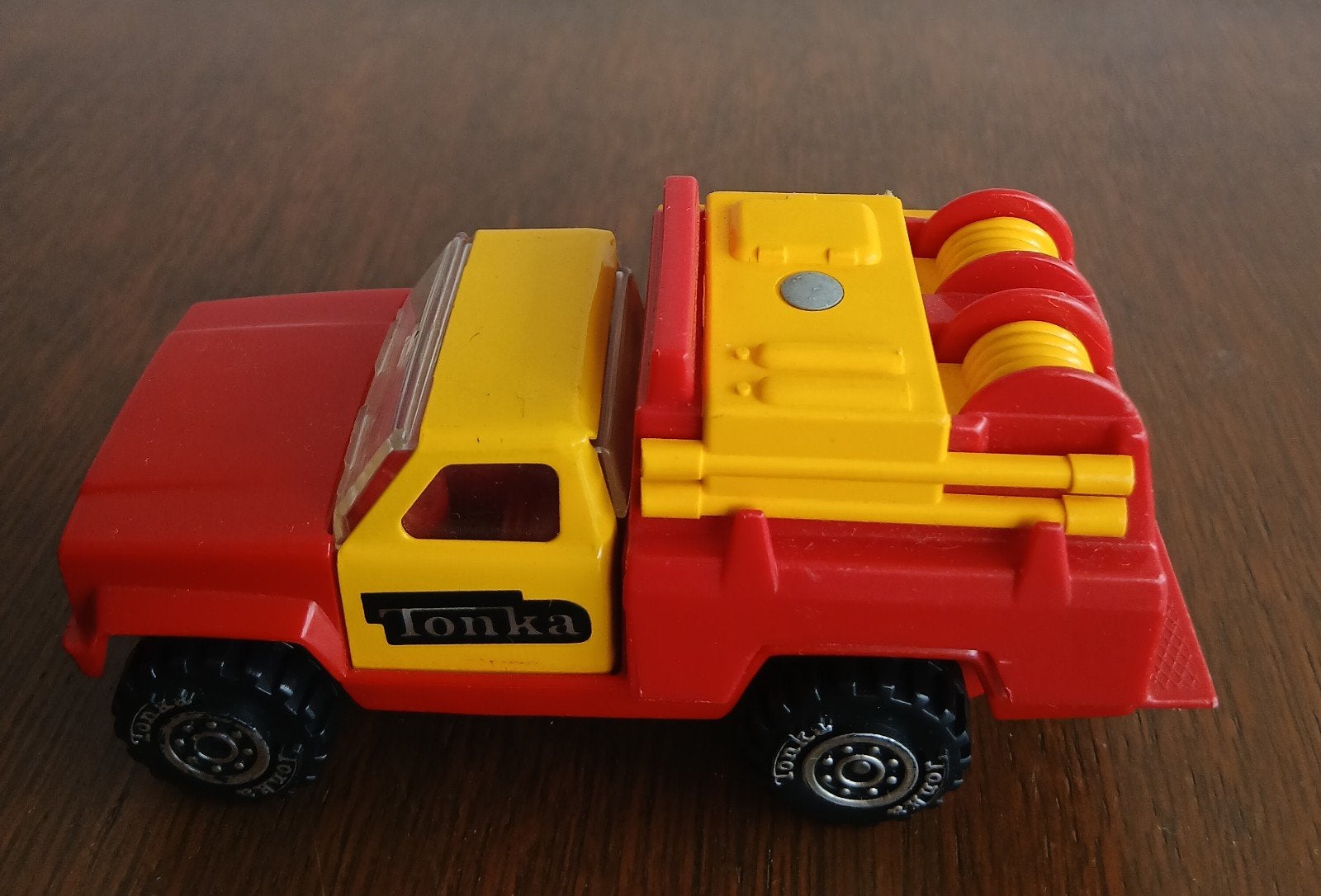 Tonka Pick-Up Brandweerauto 1978, Verzamelen, Ophalen of Verzenden, Zo goed als nieuw