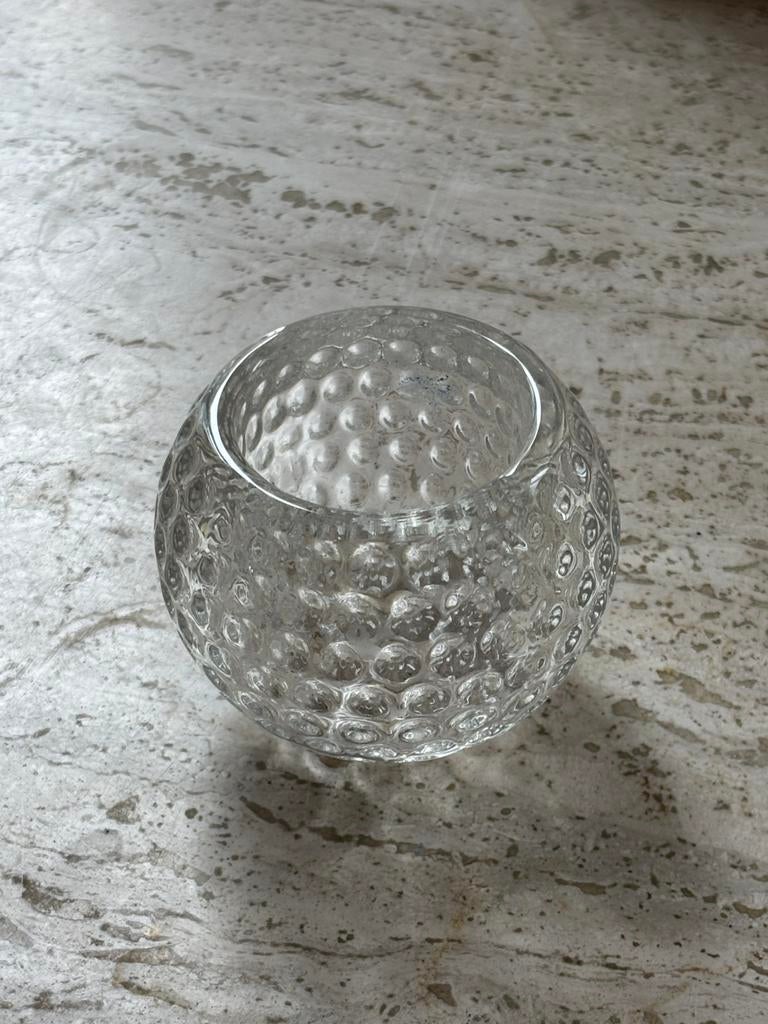Golfbal Waxinelicht, Huis en Inrichting, Ophalen of Verzenden, Overige materialen, Minder dan 25 cm