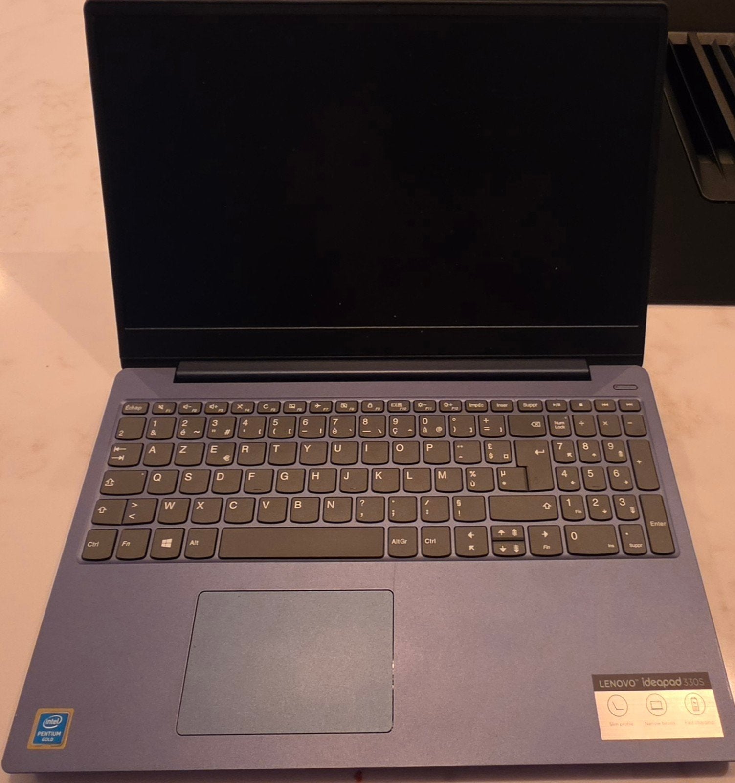 Lenovo IdeaPad 330S-15IKB | 128GB SSD | 15,6” | AZERTY, Ophalen, Intel Pentium Gold, 2 tot 3 Ghz, 15 inch
