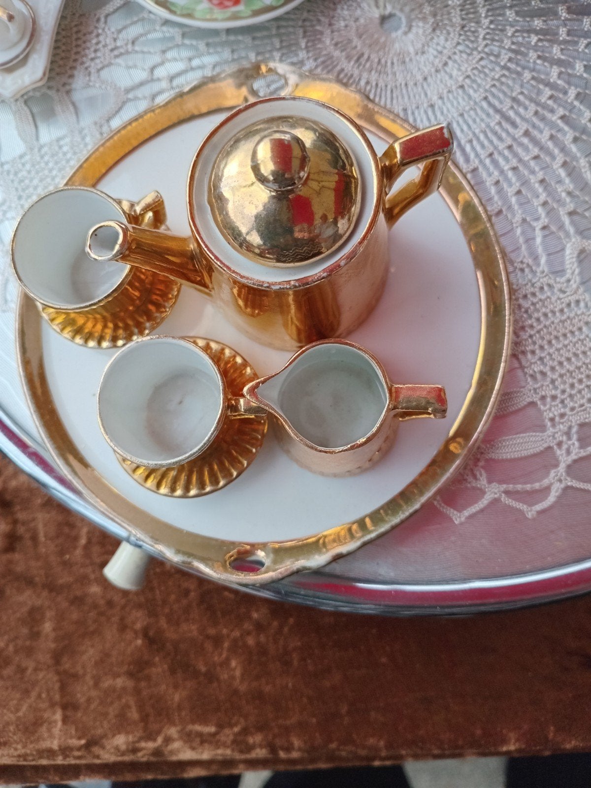 Miniatuur serviesje compleet, Antiek en Kunst, Antiek | Servies compleet, Ophalen