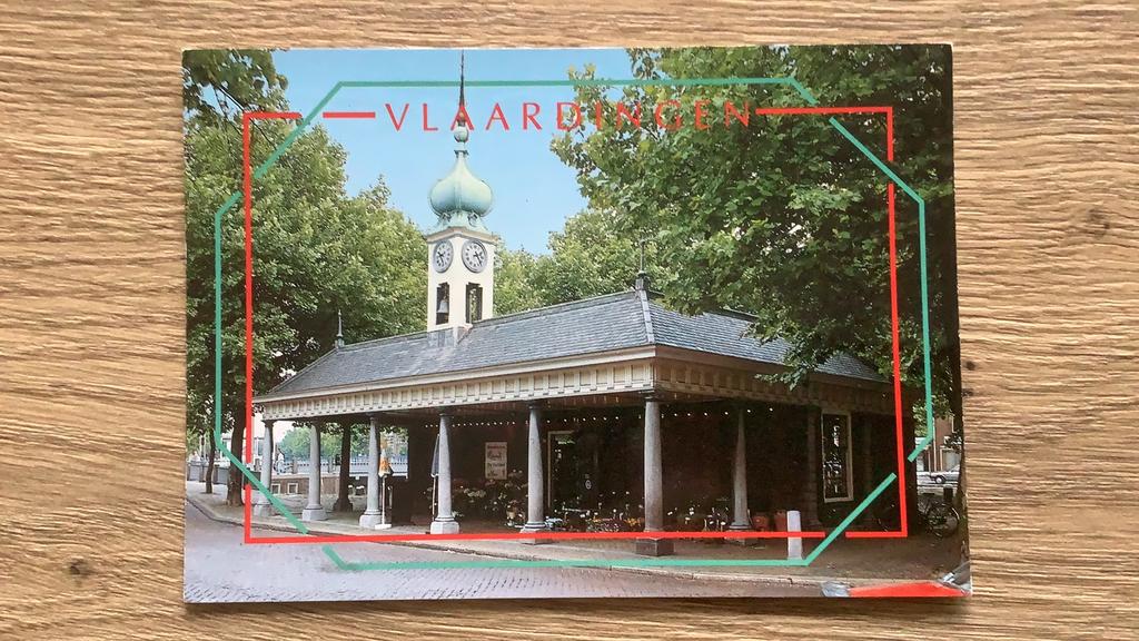ansichtkaart Vlaardingen, Verzamelen, Ansichtkaarten | Nederland, Verzenden, Gelopen, Zuid-Holland