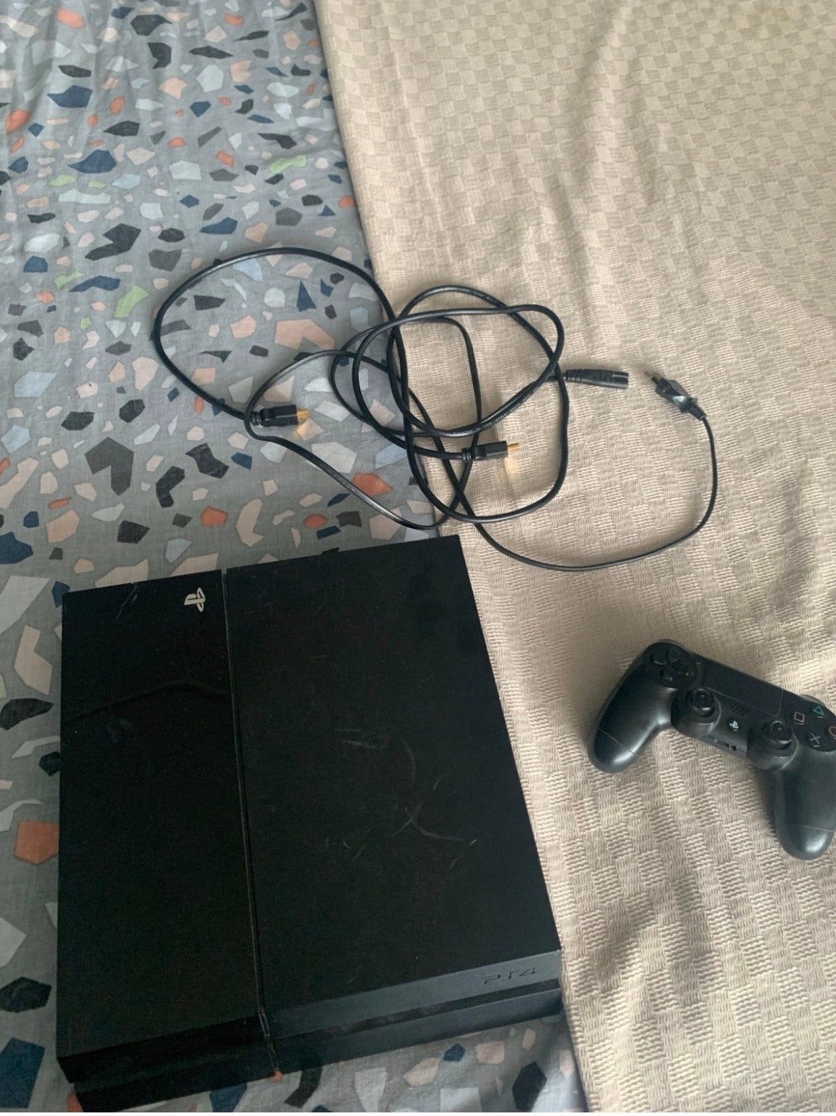 Sony PlayStation 4 (PS4) met 1 controller en kabels, Ophalen, Met 1 controller, Original, 500 GB