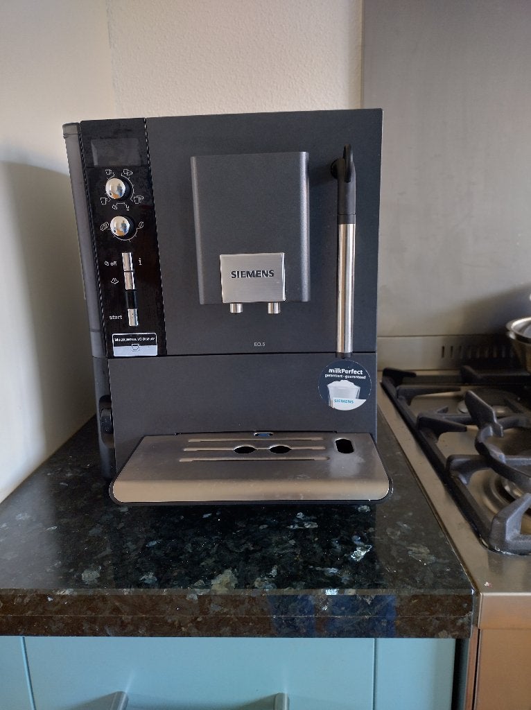 Siemens koffiemachine/espresso automaat, Ophalen, Kunststof, Zwart, Overige merken
