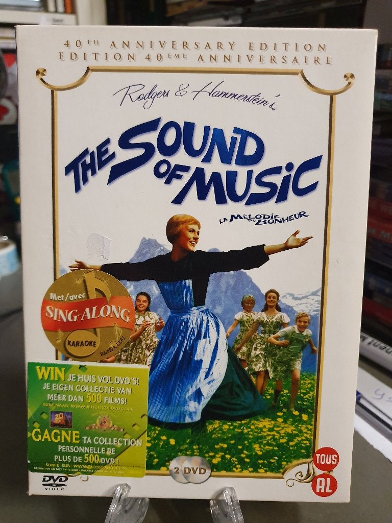 Rodgers & Hammersteins - The Sound of Music (2 DVD) 40 th, Alle leeftijden, Ophalen, Zo goed als nieuw, Overige genres